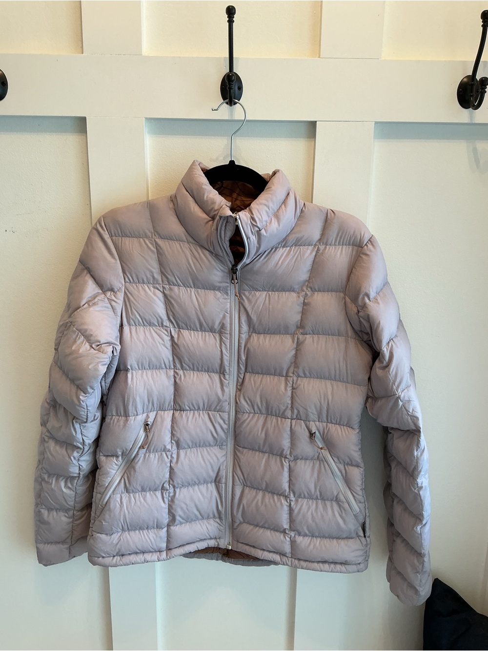 REI Light Gray Quilted Packable Puffer Jacket - Women's